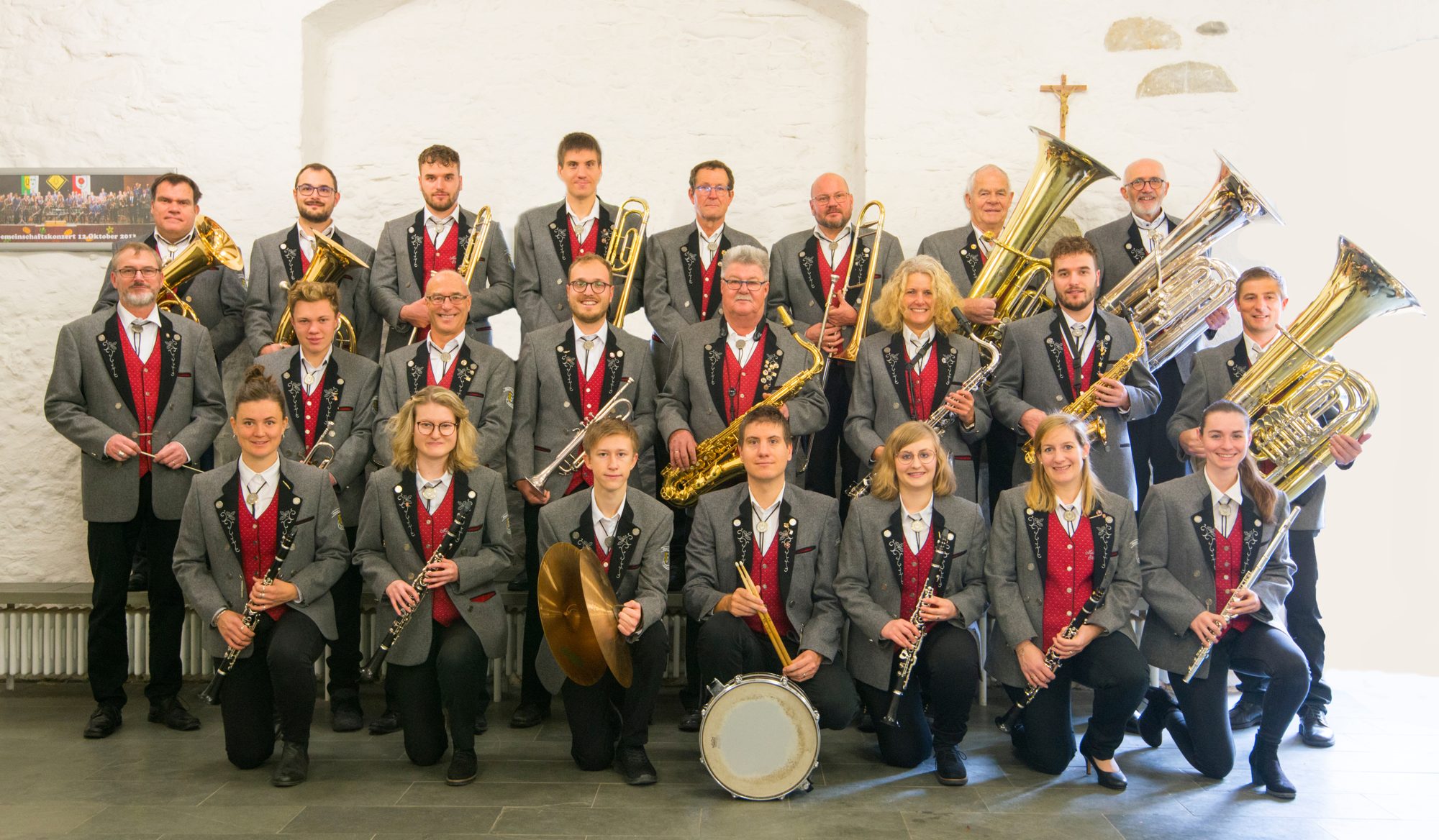 Gruppenbild des Musikvereins Stahringen, 2023
